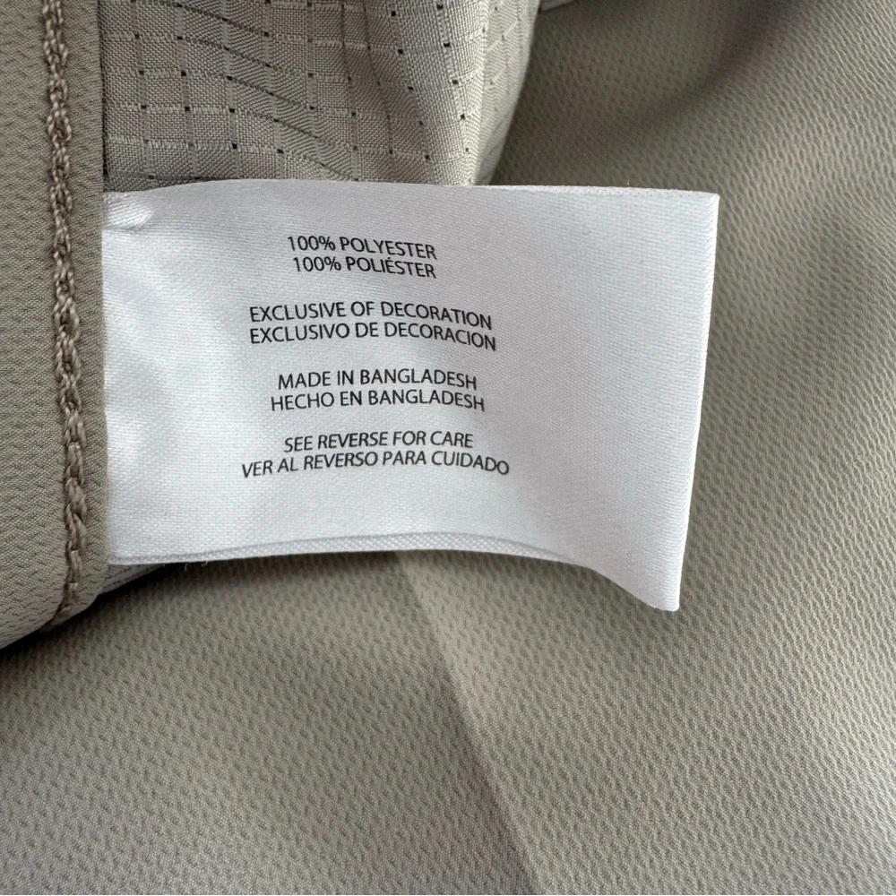 Banana Republic Men's Polyester Lightweight Tan‎ Beige Pants Size 40x32